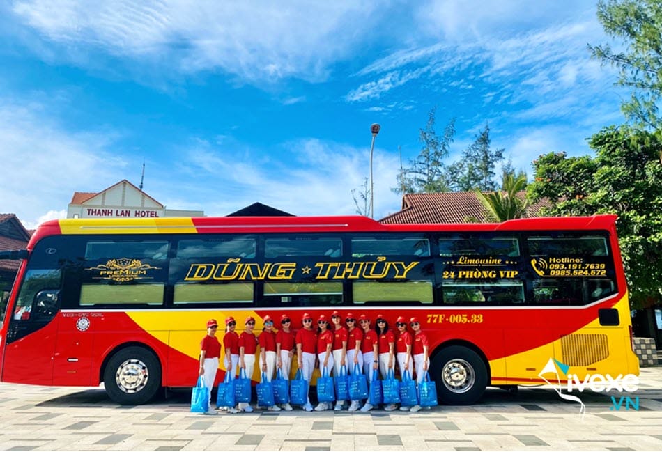 Nhà xe Dũng Thủy Express tuyến Bình Định đi Sài Gòn chất lượng cao