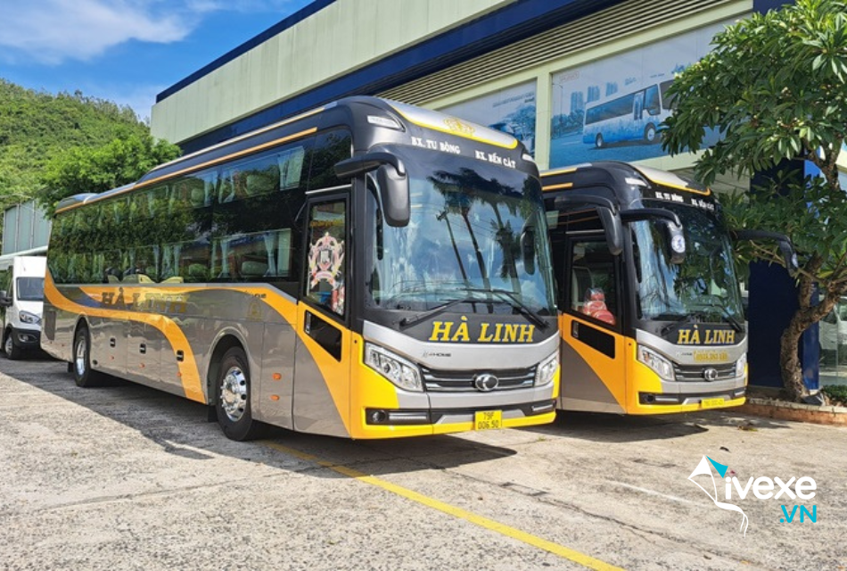 Nhà xe Hà Linh xe giường nằm đôi tuyến Sài Gòn đi Nha Trang