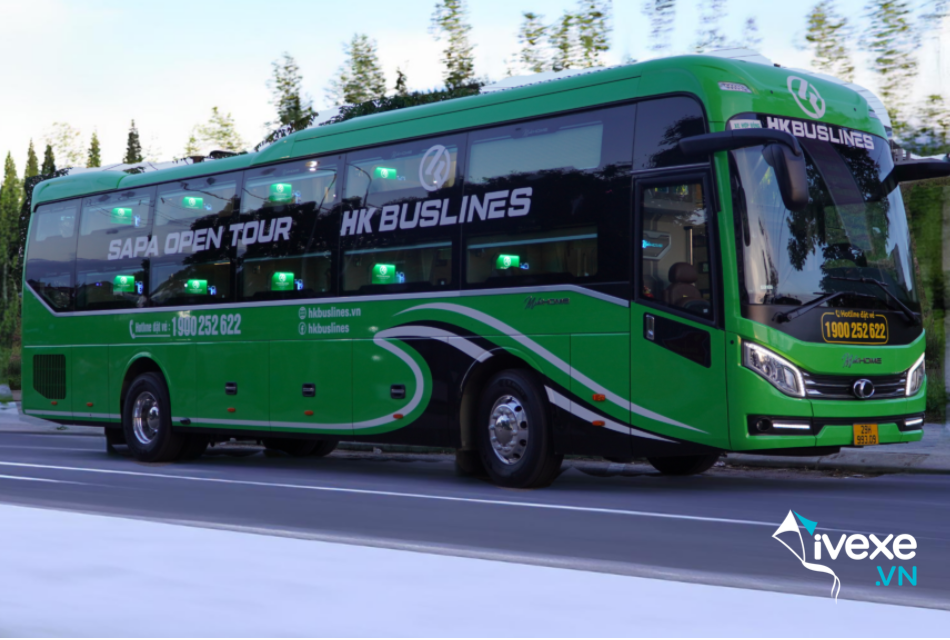 Nhà xe HK Buslines tuyến Hà Nội đi Quảng Nam