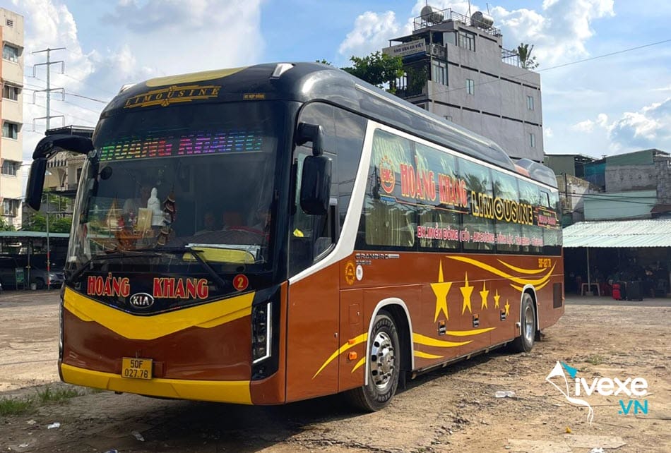 Nhà xe Hoàng Khang tuyến xe Bình Định đi Sài Gòn uy tín 