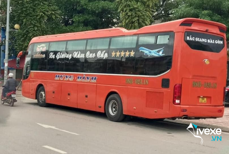 Nhà xe Hưng Bình tuyến Bến xe Ngã Tư Ga đi Bắc Giang