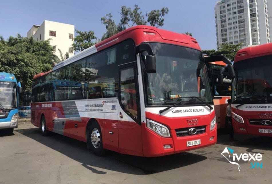 Nhà xe Kumho Samco - Buslines tuyến Nha Trang đi Sài Gòn