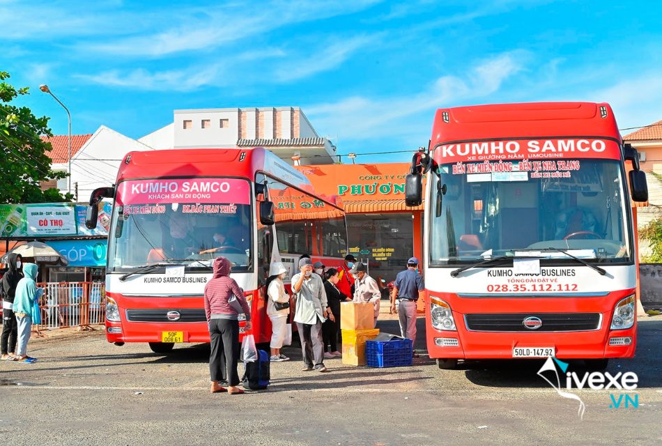 Nhà xe Kumho Samco tuyến Phan Thiết đi Sài Gòn