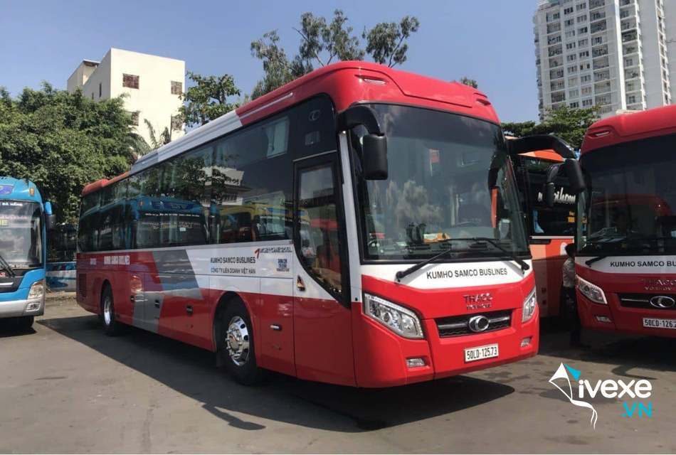 Nhà xe Kumho Samco tuyến Sài Gòn đi Kiên Giang