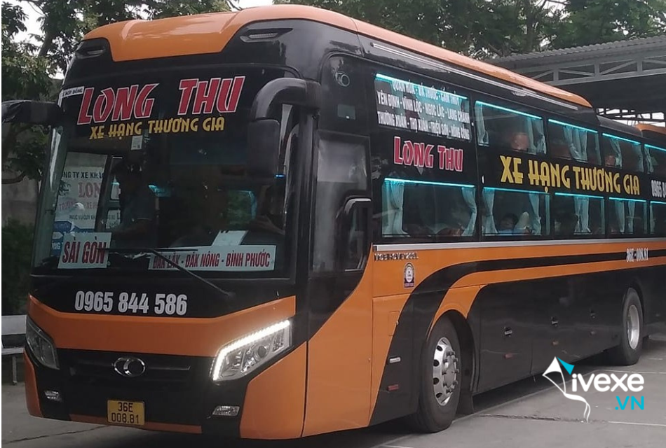 Nhà xe Long Thu tuyến Bình Dương đi Thanh Hóa