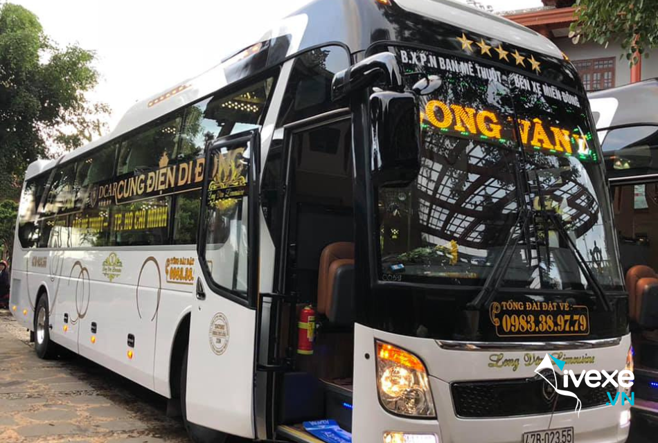Nhà xe Long Vân Limousine xe giường nằm đôi tuyến Sài Gòn đi Nha Trang