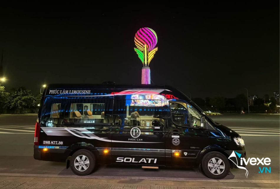 Nhà xe Phúc Lâm Limousine tuyến Tam Kỳ Quảng Nam đi Đà Nẵng