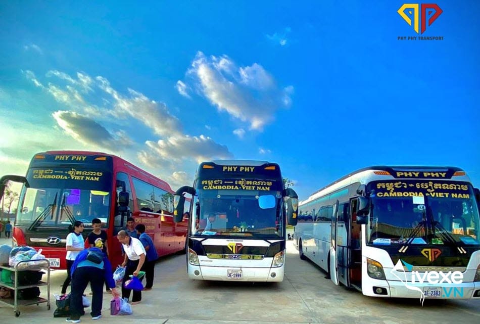 Nhà xe Phy Phy Transport Sài Gòn đi Phnom Penh chất lượng cao