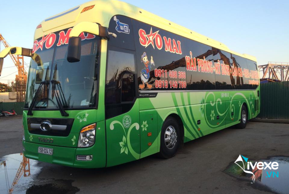 Nhà xe Sao Mai tuyến Hải Phòng đi Lào Cai
