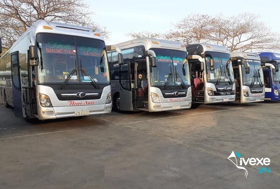 Nhà xe Thái Sơn tuyến Buôn Ma Thuột - Đắk Lắk đi Đà Nẵng