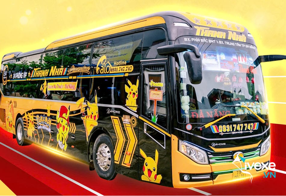 Nhà xe Thanh Nhã Buôn Ma Thuột - Đắk Lắk đi Đà Nẵng