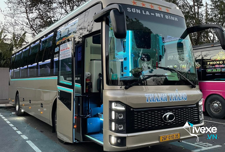 Nhà xe Thanh Thắng tuyến Sơn La đi Bến xe Mỹ Đình