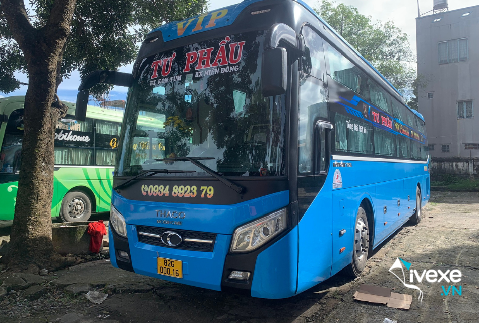 Nhà xe Tư Phầu tuyến Sài Gòn đi Thị Trấn Măng Đen