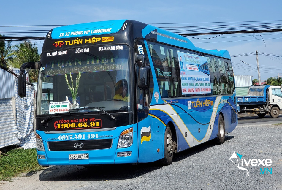 Nhà xe Tuấn Hiệp tuyến Cần Thơ đi Đà Lạt