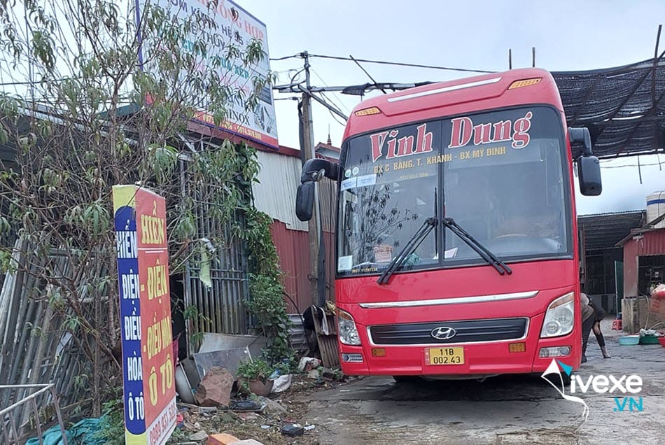 Nhà xe Vĩnh Dung tuyến Thái Nguyên đi Hà Nội