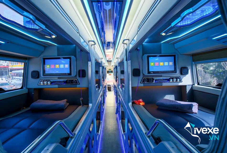 Nội thất sang trọng dòng xe Limousine 22 phòng của nhà xe Sự Chuyên