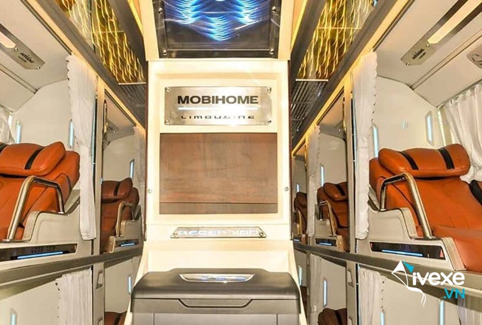 Tiện ích dòng xe Limousine 34 phòng của xe Sự Chuyên Quỳnh Lưu