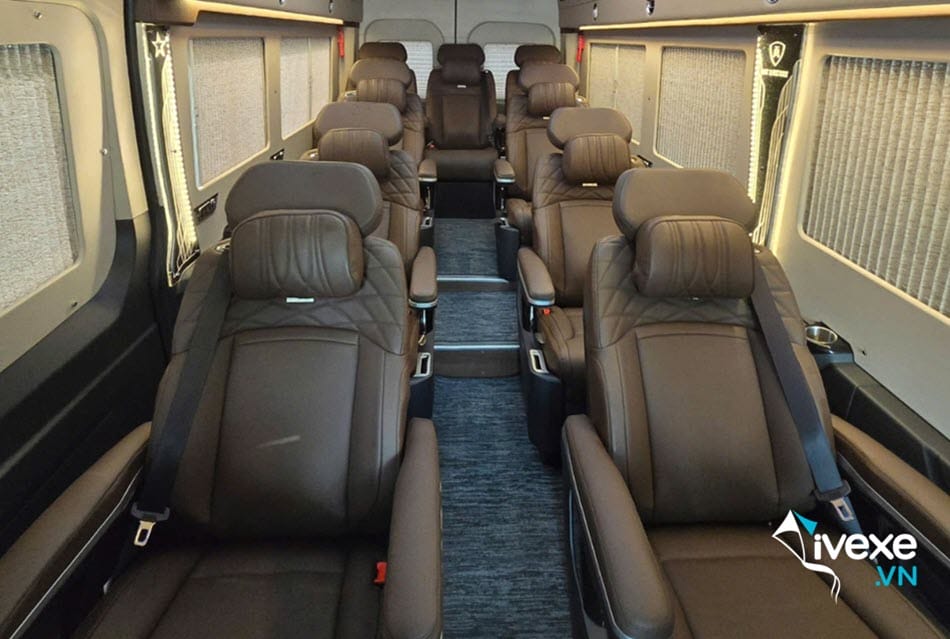 Tiện ích dòng xe Limousine của xe Khánh An Limousine đi Ninh Bình