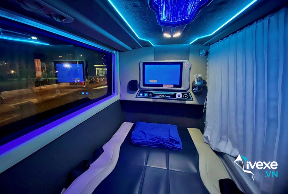 Tiện ích xe Limousine 24 phòng của xe khách Ánh Loan Sóc Trăng