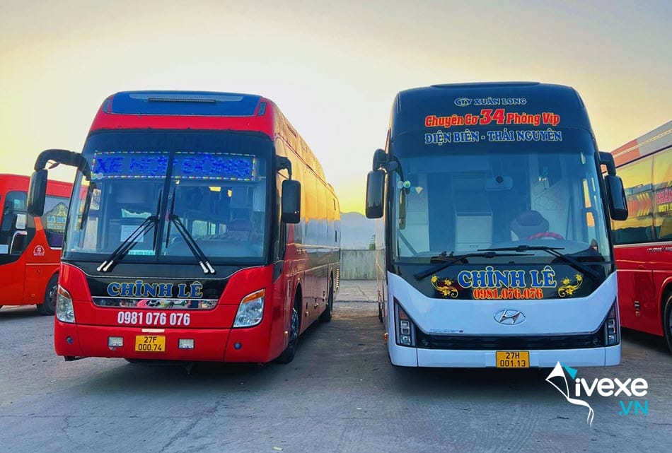Xe khách Chinh Lê tuyến Hà Nội - Điện Biên Phủ giá tốt