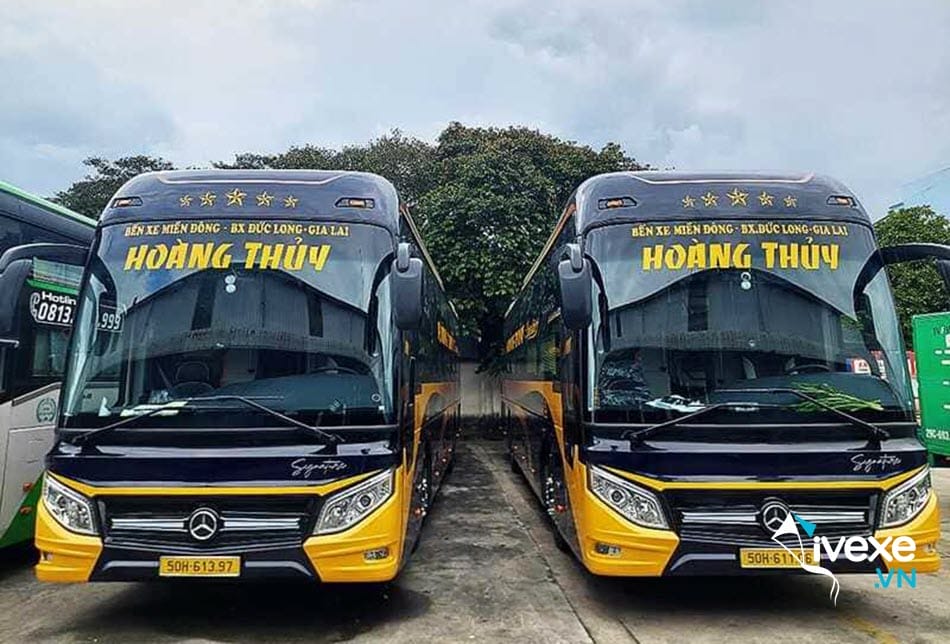 Xe khách Hoàng Thủy tuyến Buôn Ma Thuột đến Sài Gòn