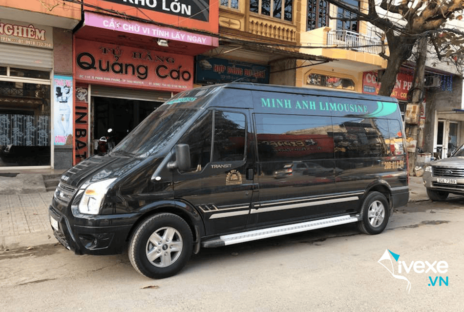Xe khách Minh Anh Limousine đi Hà Nội từ Thái Nguyên