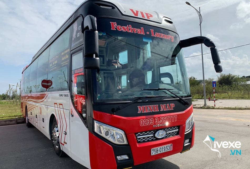 Xe khách Minh Mập đi Quảng Trị từ Hà Nội uy tín