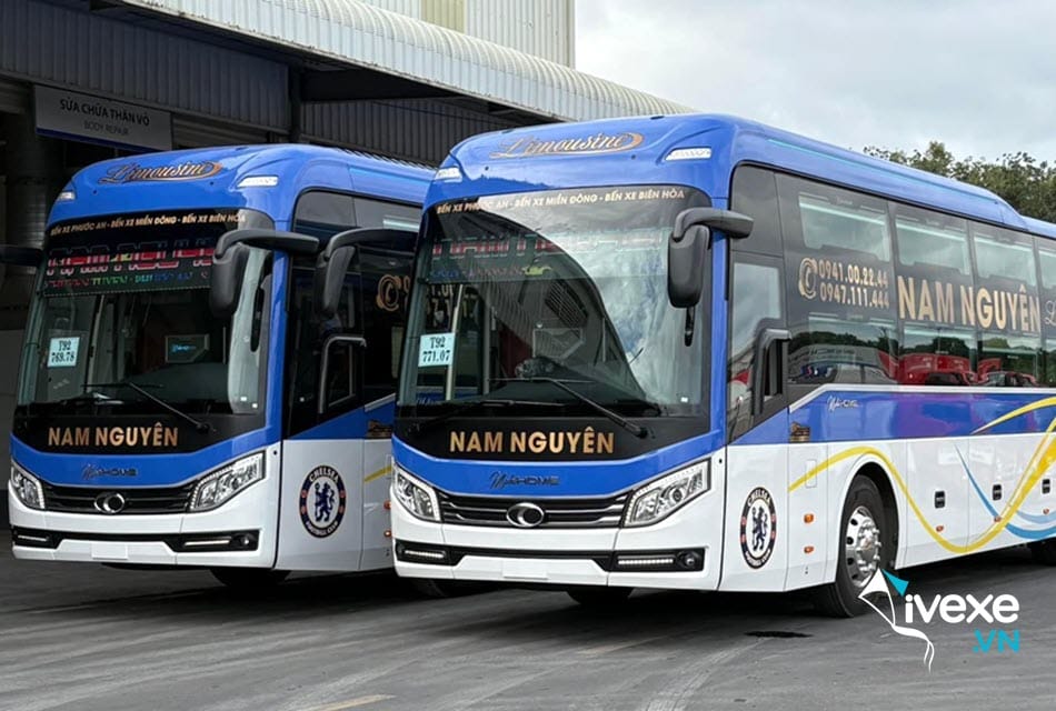 Xe khách Nam Nguyên tuyến Đắk Lắk đi Sài Gòn uy tín