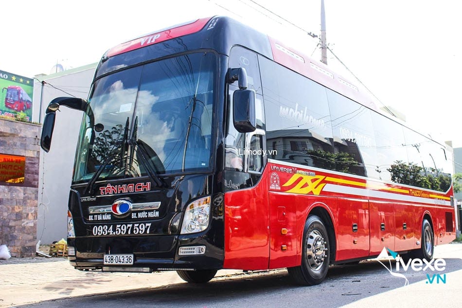 Xe khách Tân Kim Chi đi Đà Nẵng từ Quy Nhơn - Bình Định