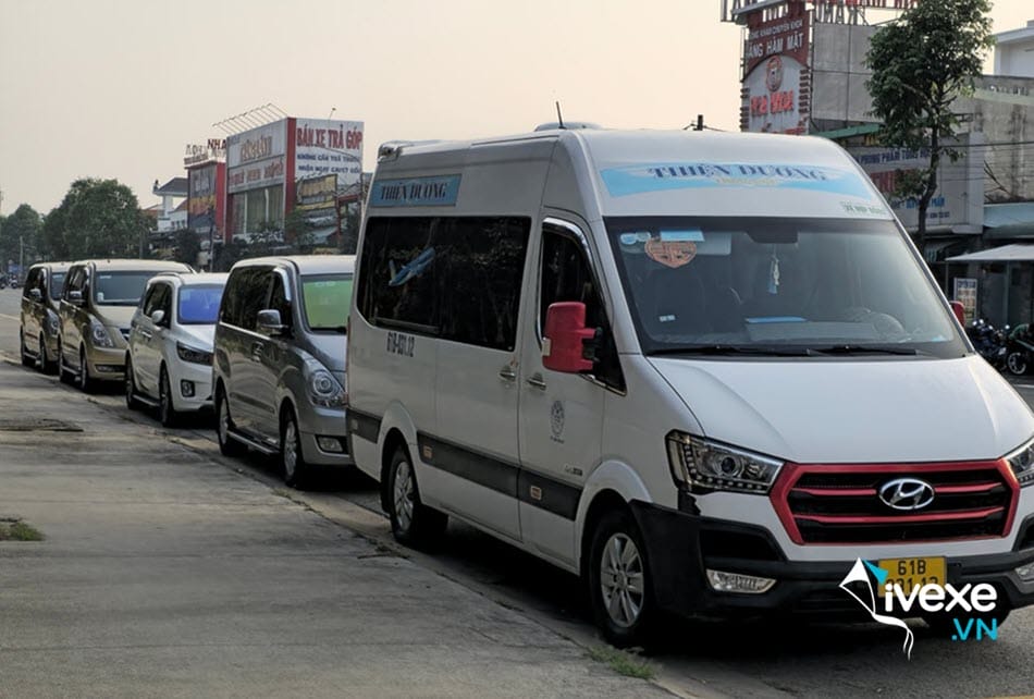 Xe khách Thiện Dương đi Sài Gòn từ Bến Cát - Bình Dương