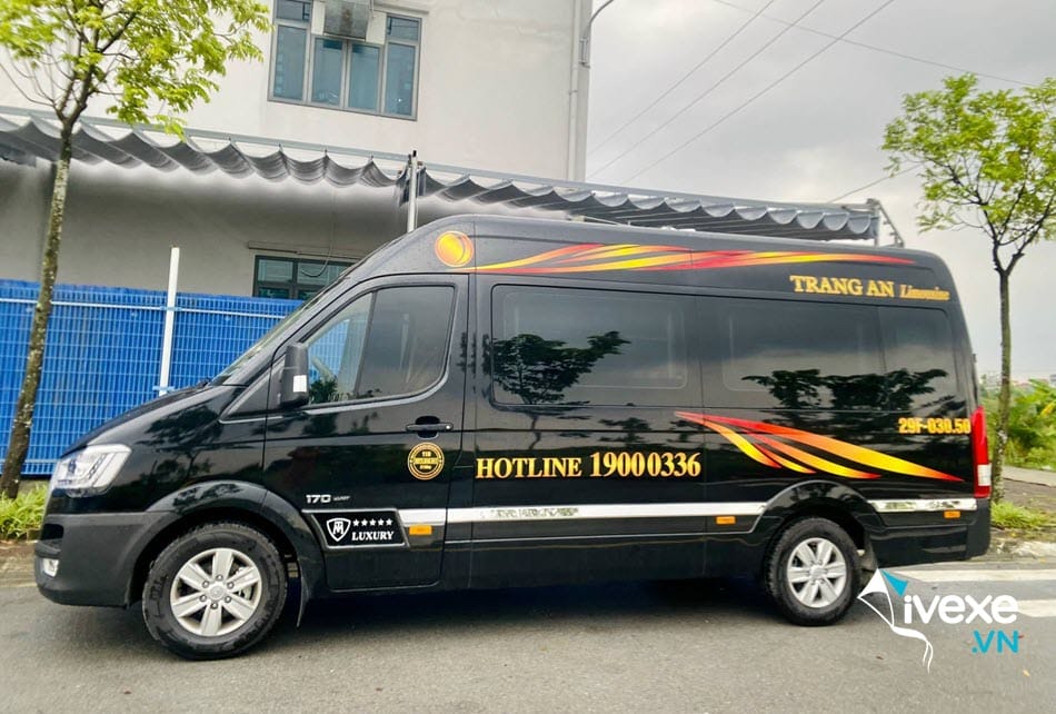 Xe khách Tràng An Limousine tuyến Hà Nội - Ninh Bình