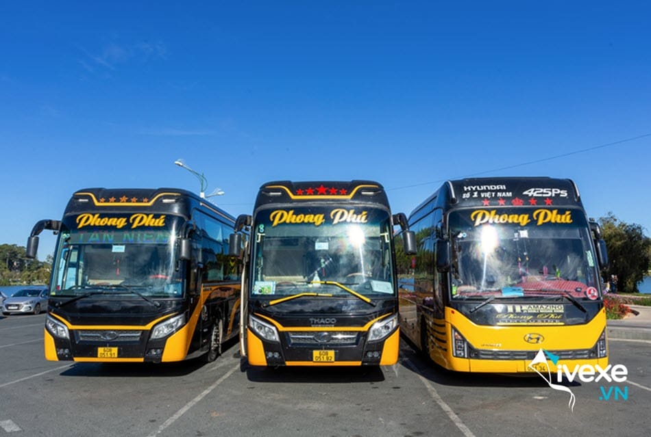 Xe Phong Phú Limousine đi Sài Gòn từ Buôn Ma Thuột - Đắk Lắk uy tín
