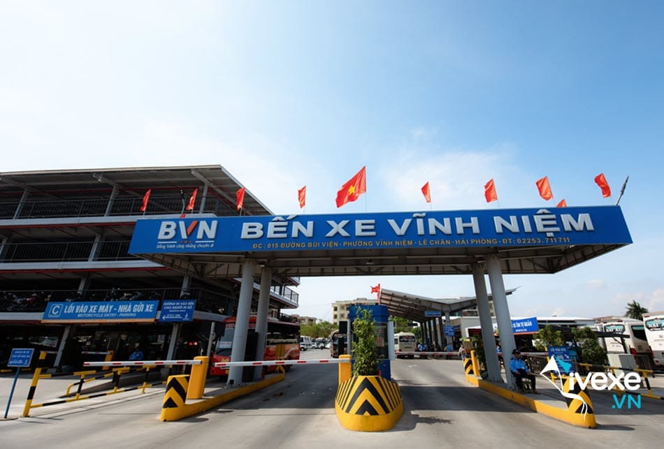 Bến xe Vĩnh Niệm - Một trong những bến xe hiện đại nhất Hải Phòng