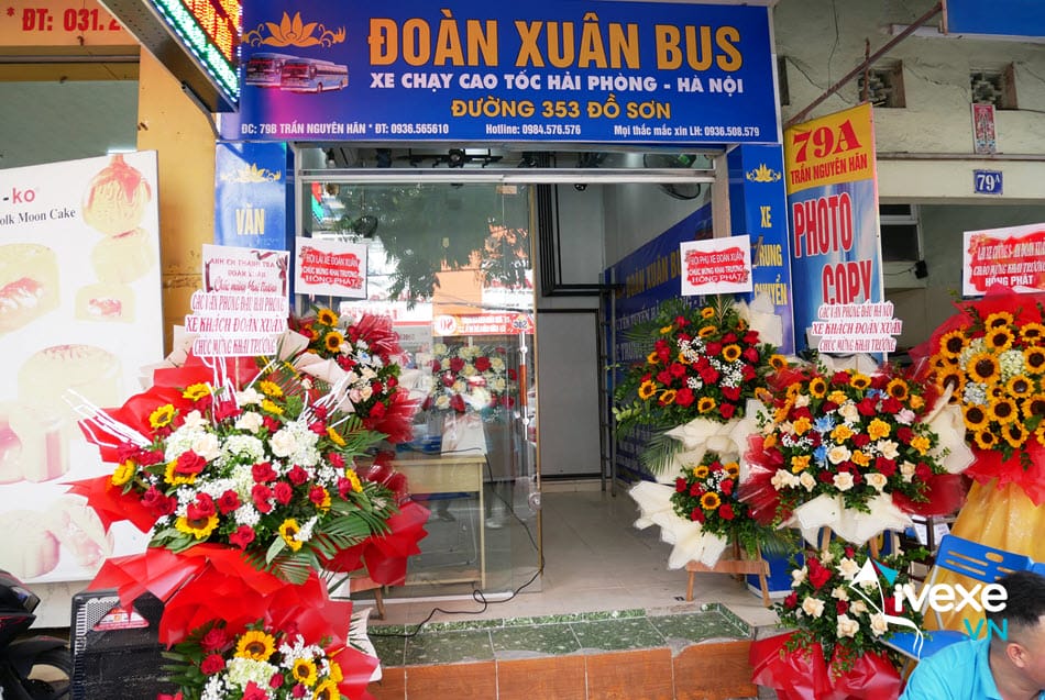 Địa chỉ văn phòng xe Đoàn Xuân tại Hải Phòng