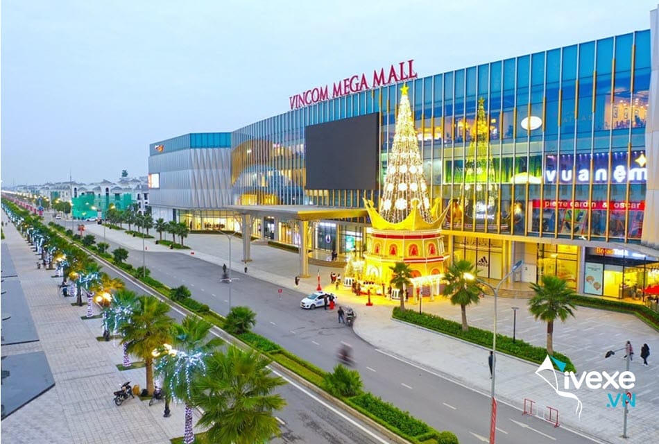 Địa điểm Vincom Mega Mall Ocean Park gần bến xe Gia Lâm