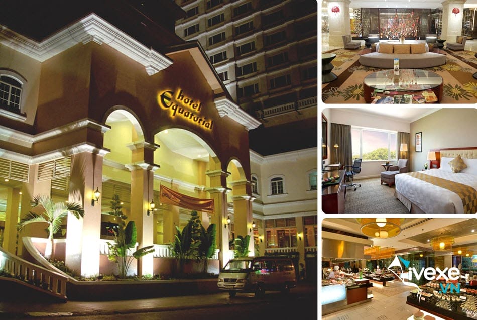 Khách sạn Equatorial Saigon gần bến xe buýt Chợ Lớn