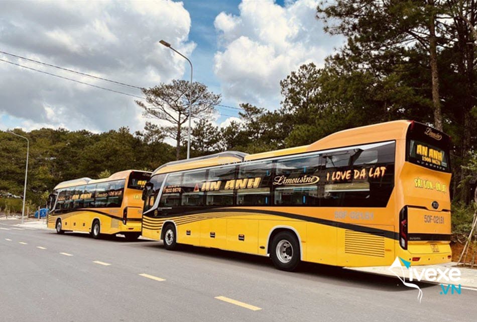 Nhà xe An Anh Limousine từ Bảo Lộc - Lâm Đồng đi Sài Gòn