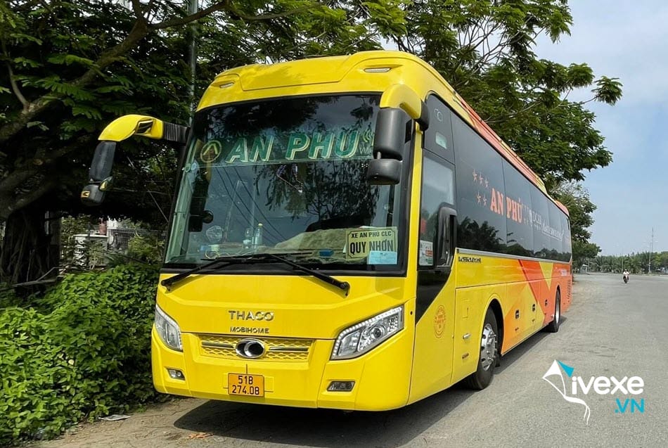 Nhà xe An Phú Buslines tuyến Quy Nhơn - Bình Định đi Sài Gòn