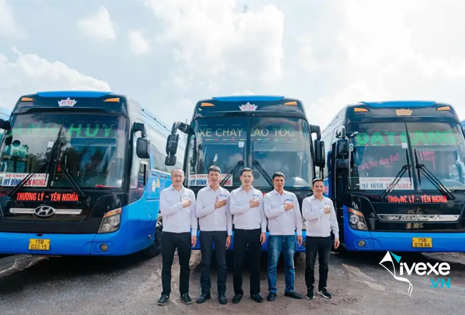 Nhà xe Anh Huy Đất Cảng bến xe Yên Nghĩa đi Hải Phòng giá tốt