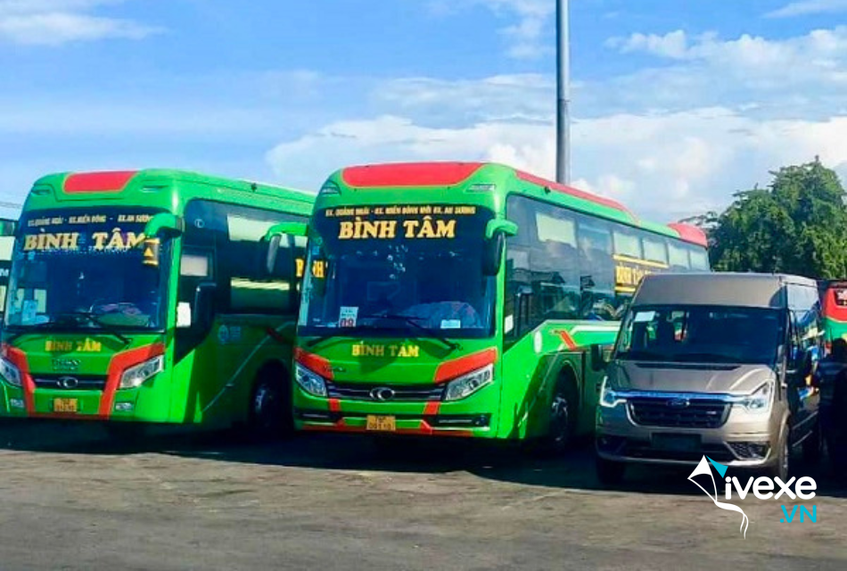 Nhà xe Bình Tâm tuyến Quảng Bình đi Đà Nẵng