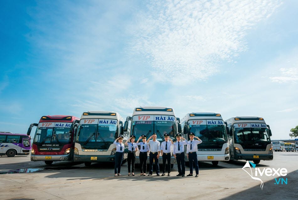 Nhà xe Hải Âu bến xe Nước Ngầm đi Hải Dương uy tín hiện nay