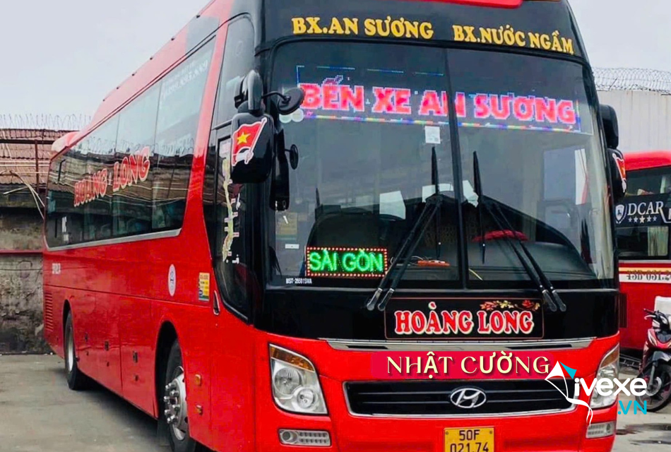 Nhà xe Hoàng Long Nhật Cường tuyến Hà Nội đi Sài Gòn