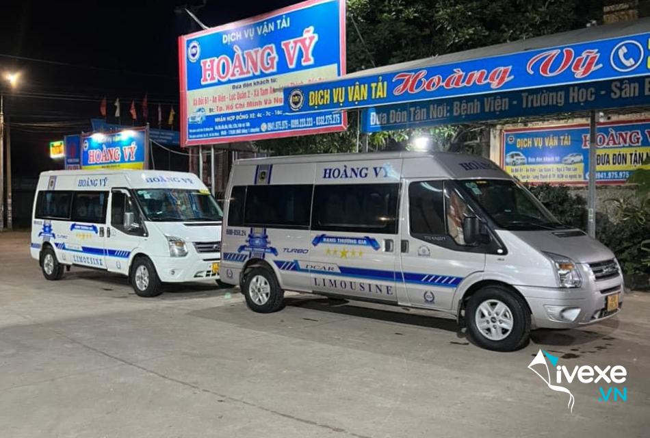 Nhà xe Hoàng Vỹ tuyến Biên Hòa đi Sân Bay Tân Sơn Nhất