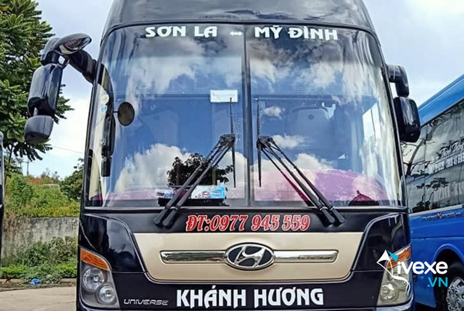 Nhà xe Khánh Hương bến xe Mỹ Đình đi Sơn La