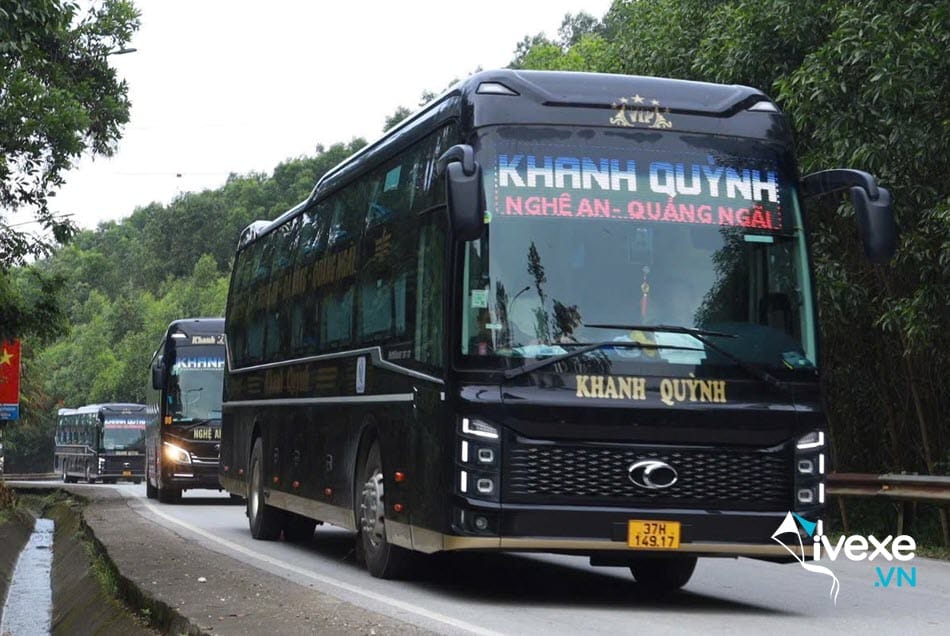 Nhà xe Khanh Quỳnh tuyến Hà Tĩnh - Đà Nẵng