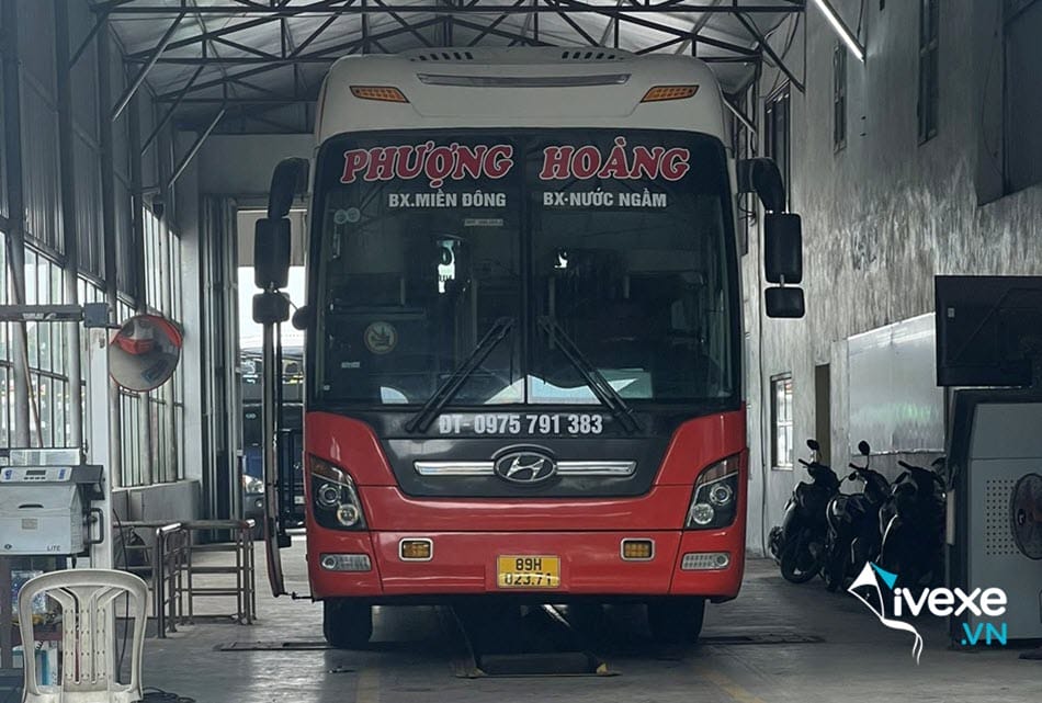 Nhà xe Phượng Hoàng bến xe Miền Đông Mới đi Hưng Yên
