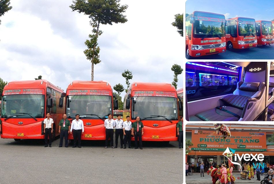 Nhà xe Phương Trang tuyến Khánh Hòa đi các tỉnh