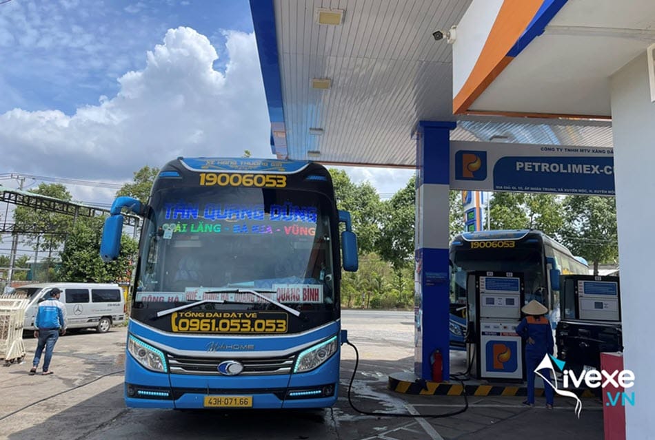 Nhà xe Tân Quang Dũng Limousine tuyến bến xe Đà Nẵng đi Quảng Trị