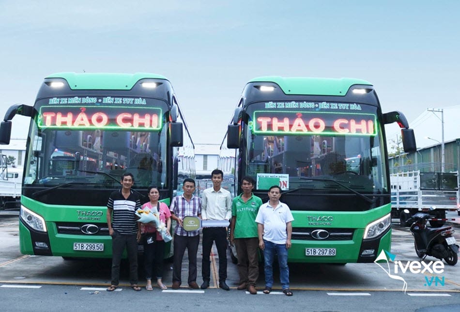 Nhà xe Thảo Chi tuyến bến xe Ngã Tư Ga đi Phú Yên