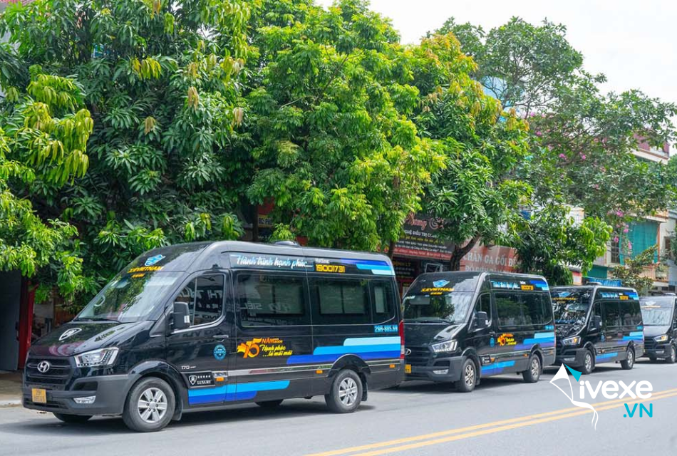 Nhà xe X.E Vietnam tuyến Việt Trì Phú Thọ đi Hà Nội